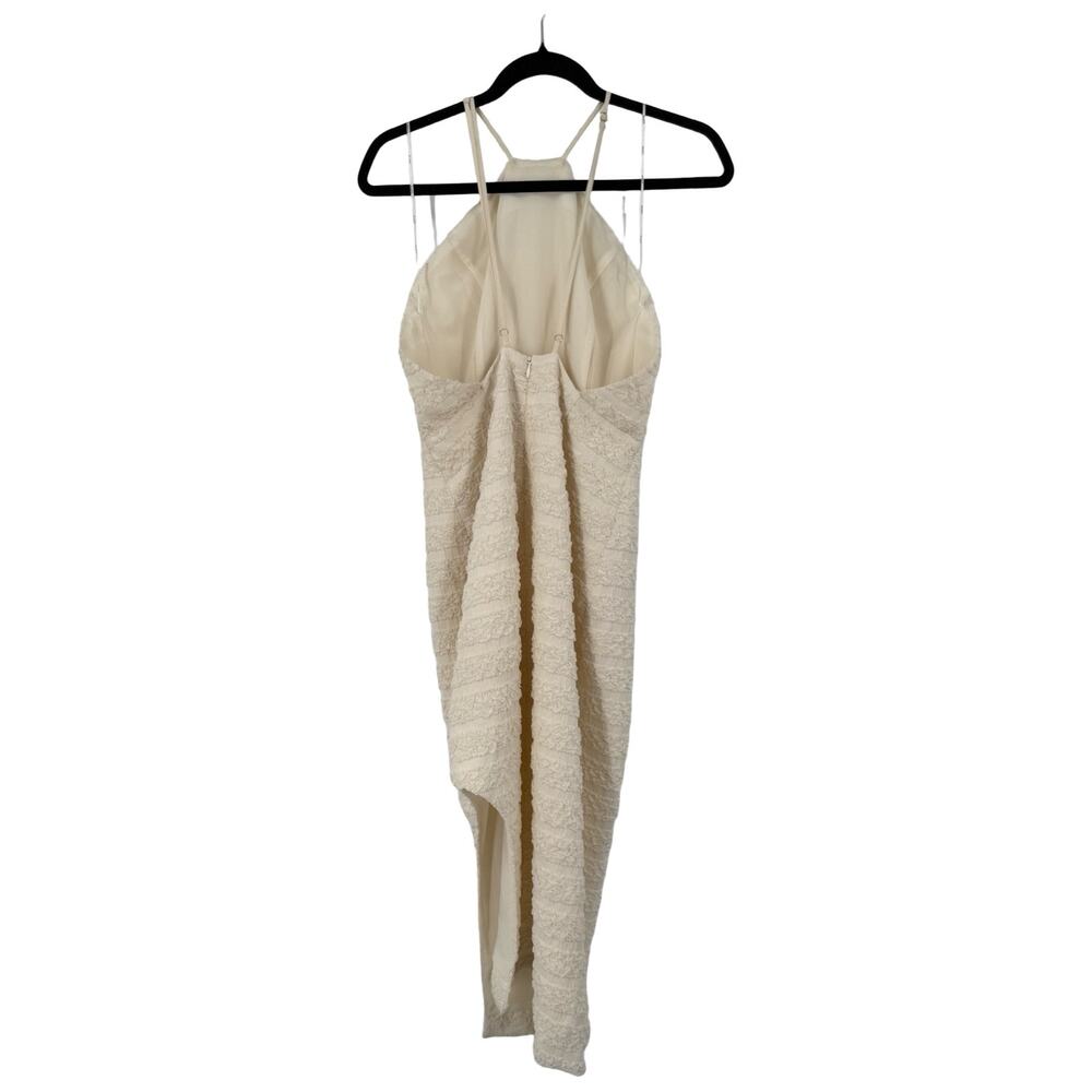 Elliatt Ravish Textured Stripe Open Back Dress Cr… - image 5